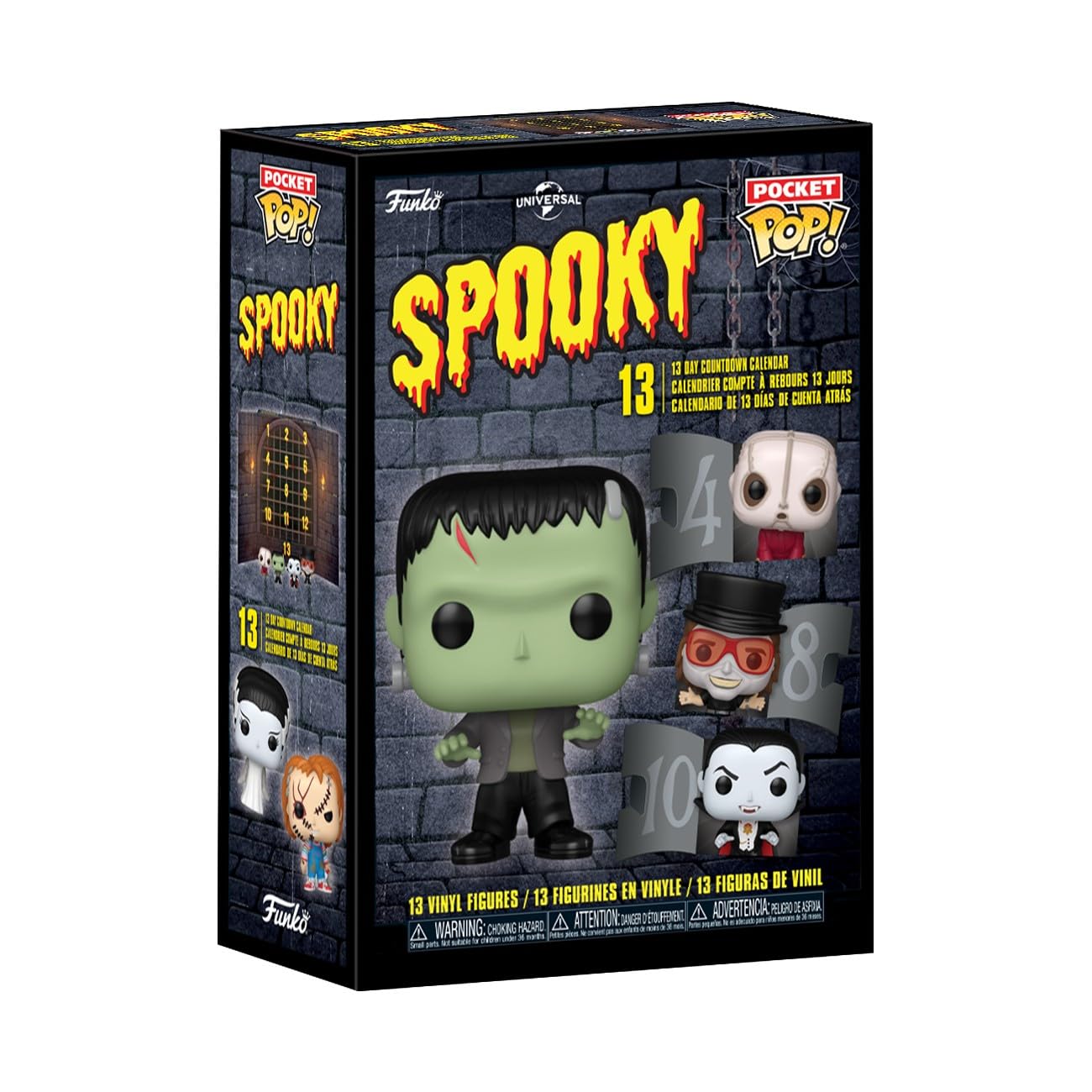 Amazon.com: Funko Pop! Pocket Pop Countdown Calendar: 13-day